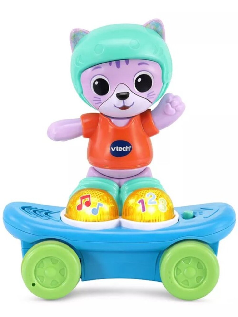 VTech Pull Back Skater Cat
